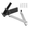 Lawn Mower Blade Sharpener and Balancer, 15° - 45° Adjustable Lawnmower Blade Sharpening Tool with 4 Adapter Pins