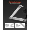 Lawn Mower Blade Sharpener and Balancer, 15° - 45° Adjustable Lawnmower Blade Sharpening Tool with 4 Adapter Pins