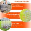 25.59Inch Live Humane Animal Trap Cage Heavy Duty Folding Catch And Release Rodent Cage For Rabbit Squirrel Possum Skunk Kitten Raccoon And More GPCT5